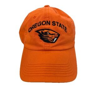 Oregon State Beavers Hat Cap Strap Back Mens One Size Orange NCAA College